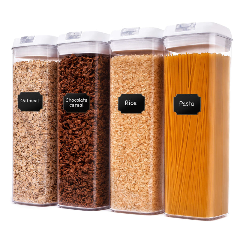 Airtight Food Storage Containers for Pantry Organization and