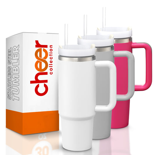 Cheer Collection Sleek Insulated Tumbler