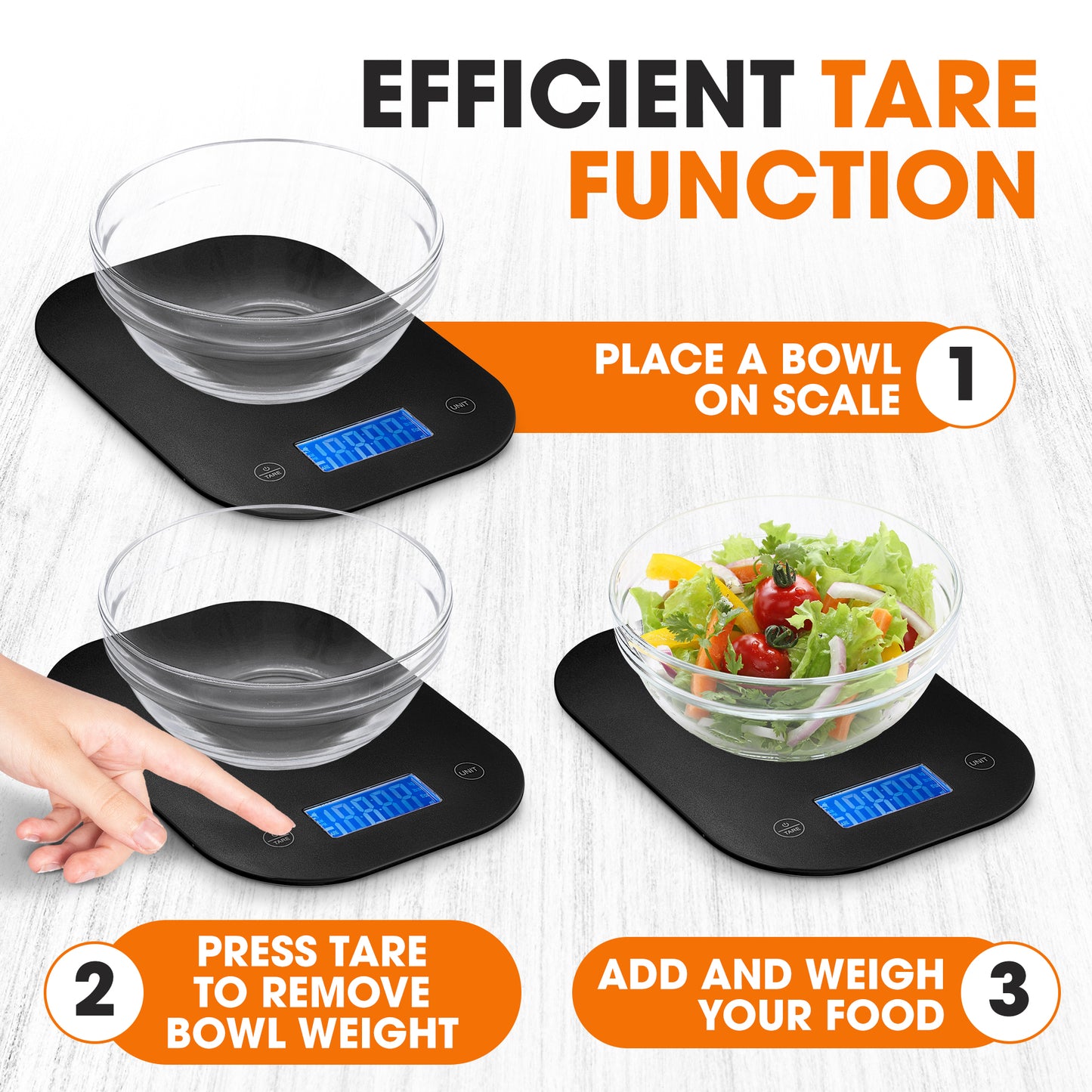 Cheer Collection High Accuracy Digital Kitchen Scale