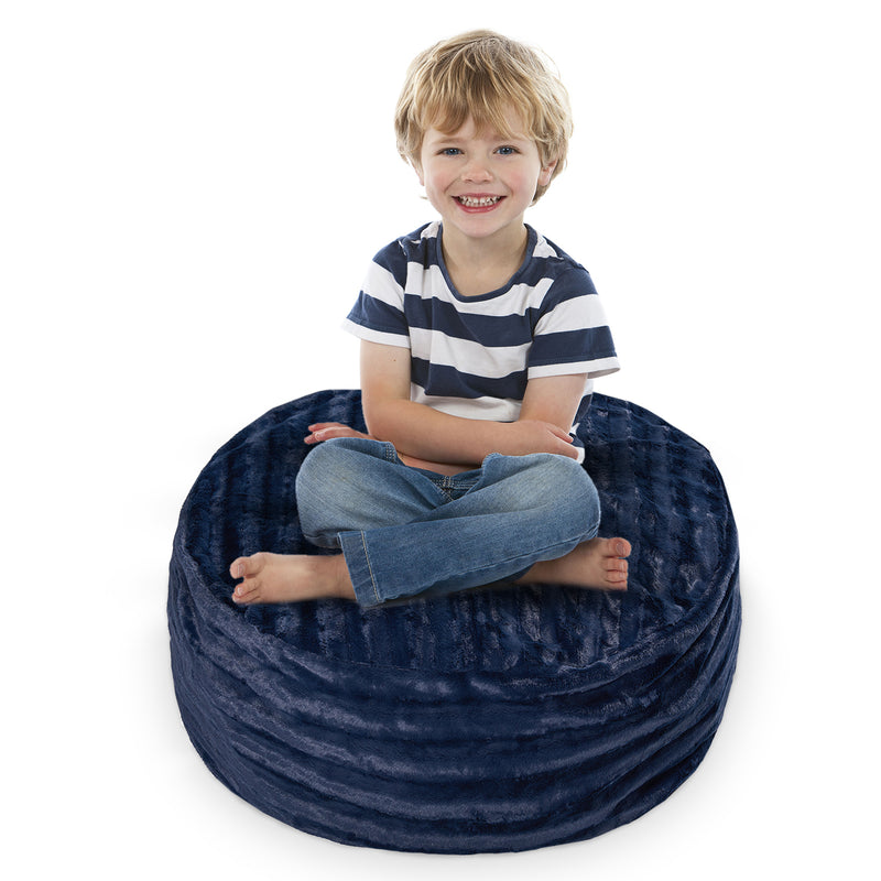 Cheer Collection Round Donut Pillow - Super Soft Microplush Doughnut Pillow  and Comfy Seat Cushion for Kids and Adults 
