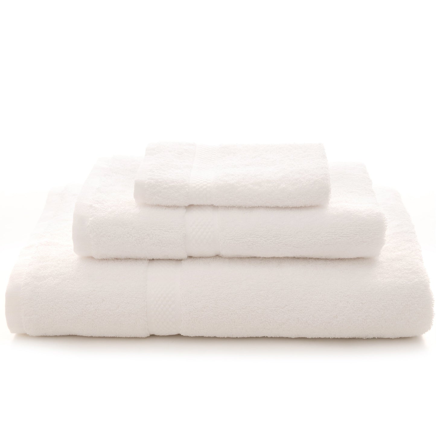 Cheer Collection Luxurious Towel Set - Super Soft and Absorbent 3 Piece Towel Set in Gray for Home and Bath